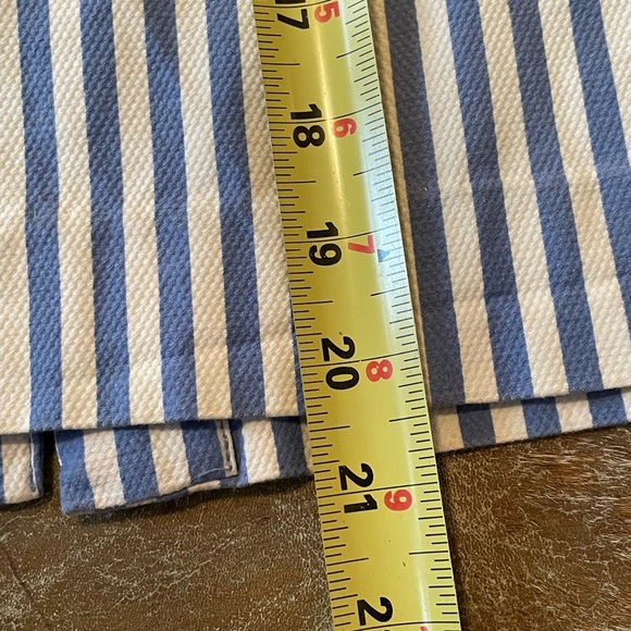 Anthropologie poppy floral and stripe pencil skirt - Picture 5 of 8